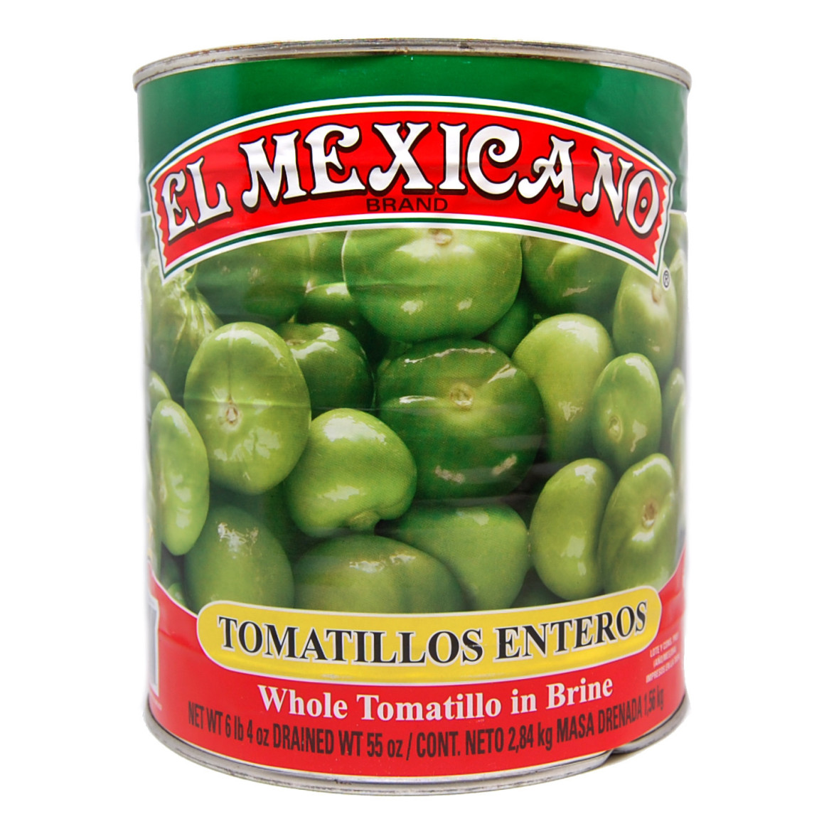 El Mexicano Tomatillo Whole 2.8kg Mexican Tomatillos, Green Tomatoes